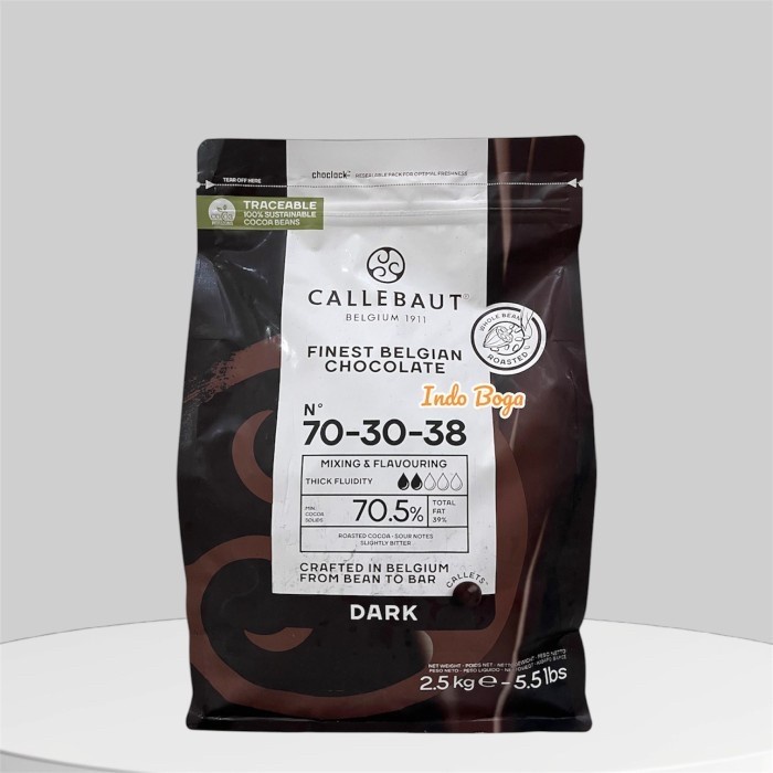 

Ready" Callebaut Belgian Chocolate Repack - Chocolate Couverture Callets