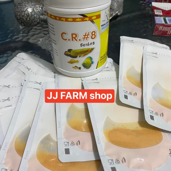 

Ready" Cr8 Cr 8 Vitamin Pewarna Carophil Gold Kuning Yellow 5Gram Louhan Aro