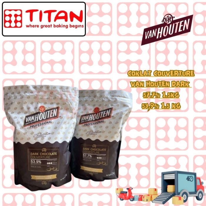 

Ready" Coklat Couverture Van Houten Dark 1.5 Kg