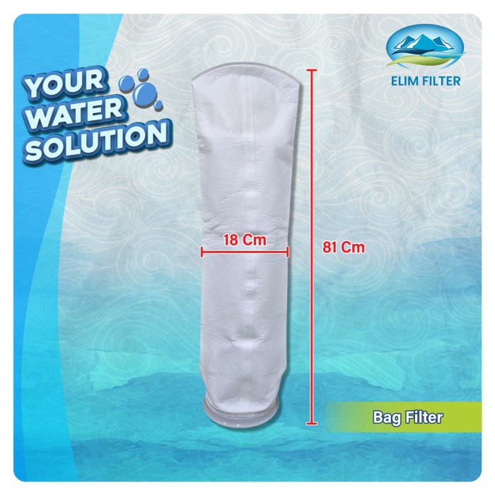 Terbaru Bag Filter - Filter Air Tandon Toren - Polypropylene Terlaris