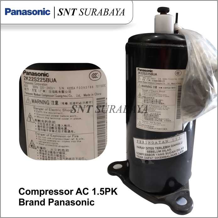 Compressor AC 1,5PK Panasonic - Kompresor AC Panasonic 2KS22S225BUA
