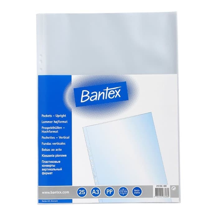 

BARANG TERLARIS PP Pocket A3 Potrait Bantex