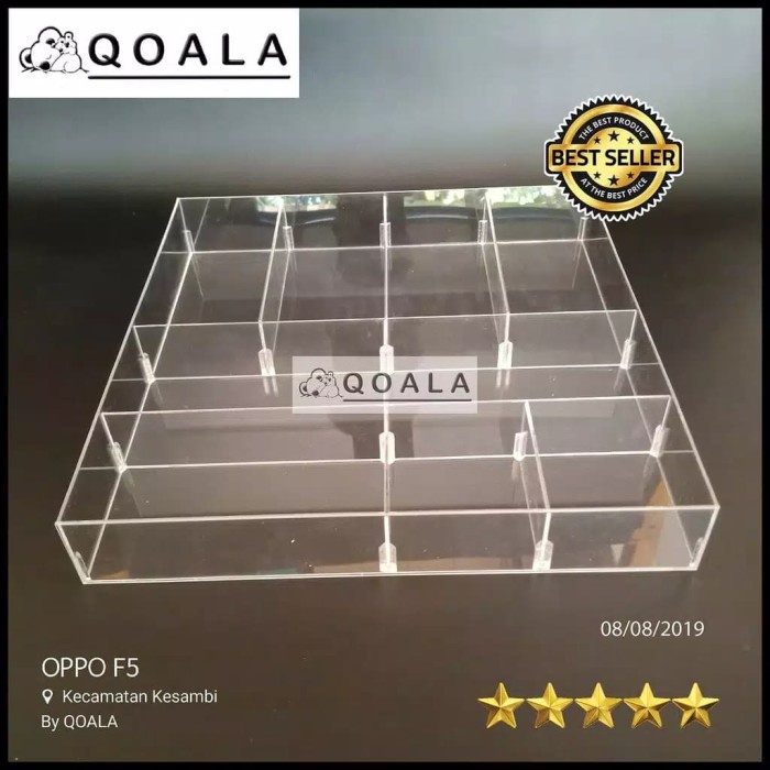 

BARANG TERLARIS Tempat Uang (Acrylic 2mm)