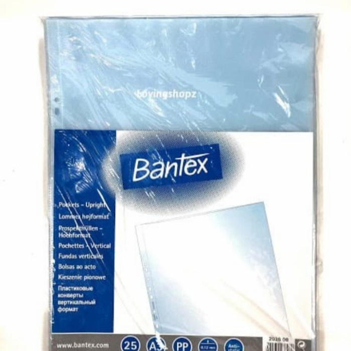 

BARANG TERLARIS plastik PP pocket A3 merek bantex