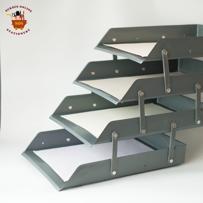 

BARANG TERLARIS GG Letter Tray MICROTOP 604/Rak Dokumen/Rak Kertas/Rak Susun/Tingkat