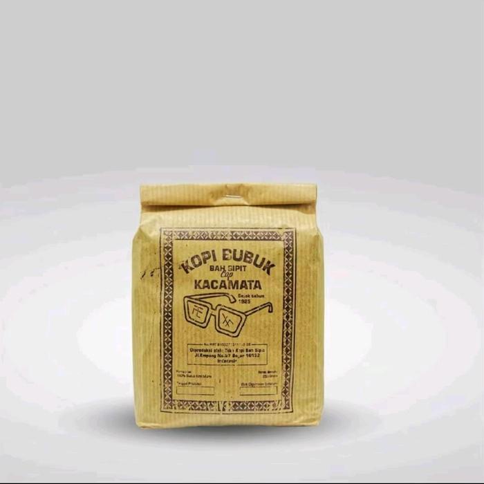 

Kopi Bubuk Bah Sipit Cap Kacamata Khas Bogor (Isi 4Pcs) 1Kg Robusta Coffee Bubuk Best Seller