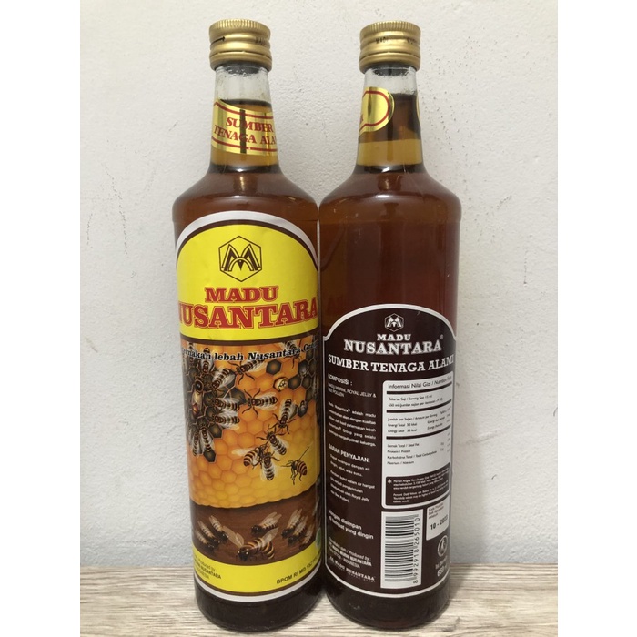 

BARANG TERLARIS MADU NUSANTARA ROYAL JELLY DAN BEE POLLEN 650ML HONEY ASLI ALAMI REAL