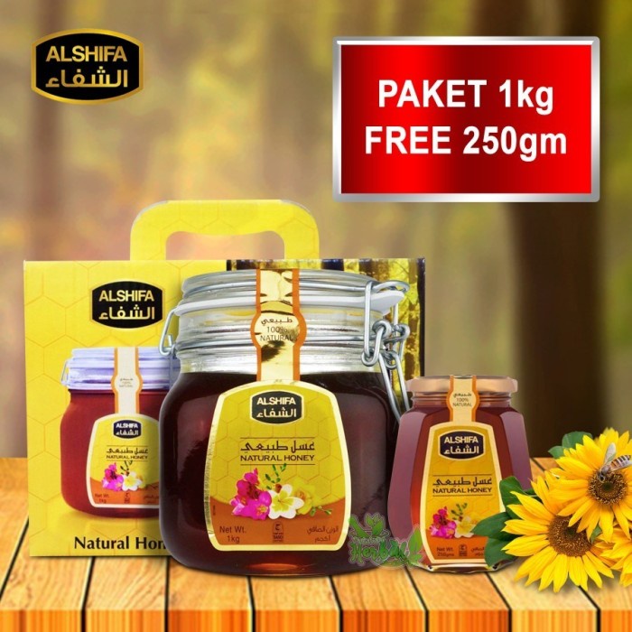 

BARANG TERLARIS Madu Al Shifa 1kg free 250gram ORIGINAL
