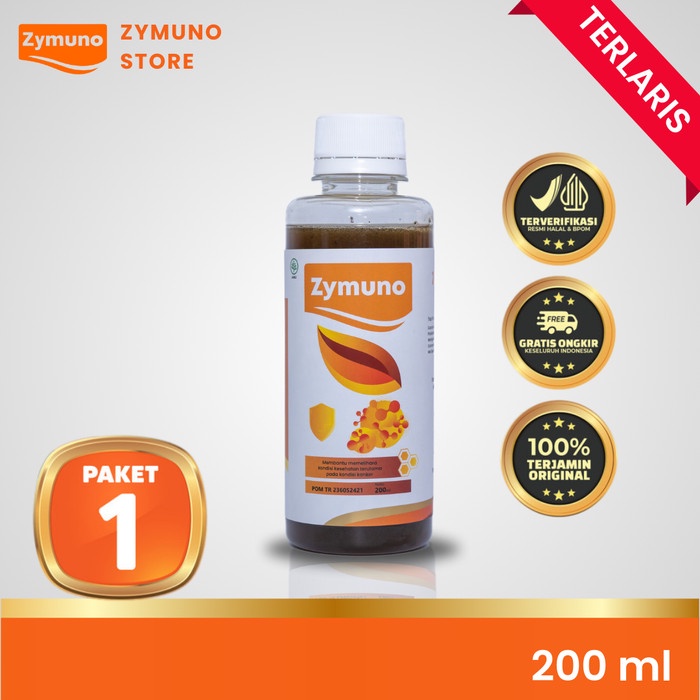 

BARANG TERLARIS ZYMUNO Madu Herbal Ampuh Mengatasi dan Mencegah Kanker - Paket 1 Botol