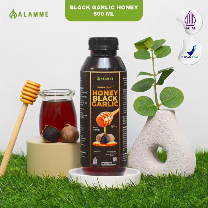 

BARANG TERLARIS Black Garlic Honey Madu Bawang Hitam Tunggal 500ml Manis Asam