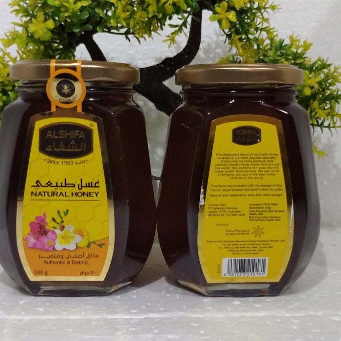 

BARANG TERLARIS TERMURAH AL SHIFA 500GR 100% MADU ASLI MADU IMPORT ARAB SAUDI ASLI