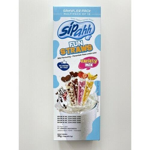 

Sipahh Fun Straws - Milk Flavouring Penambah Rasa untuk Susu dalam sedotan
