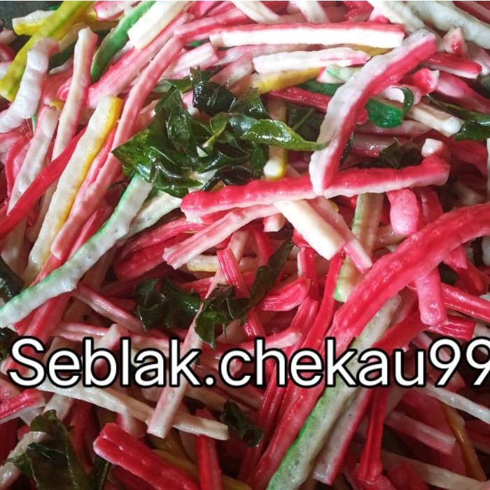 

1kg seblak kering jaat beton extra daun jeruk Pedas original