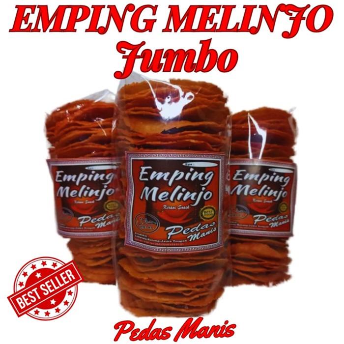 

Emping Melinjo jumbo Pedas Manis 500 gram - Sajiannya Lezat dan Bergizi