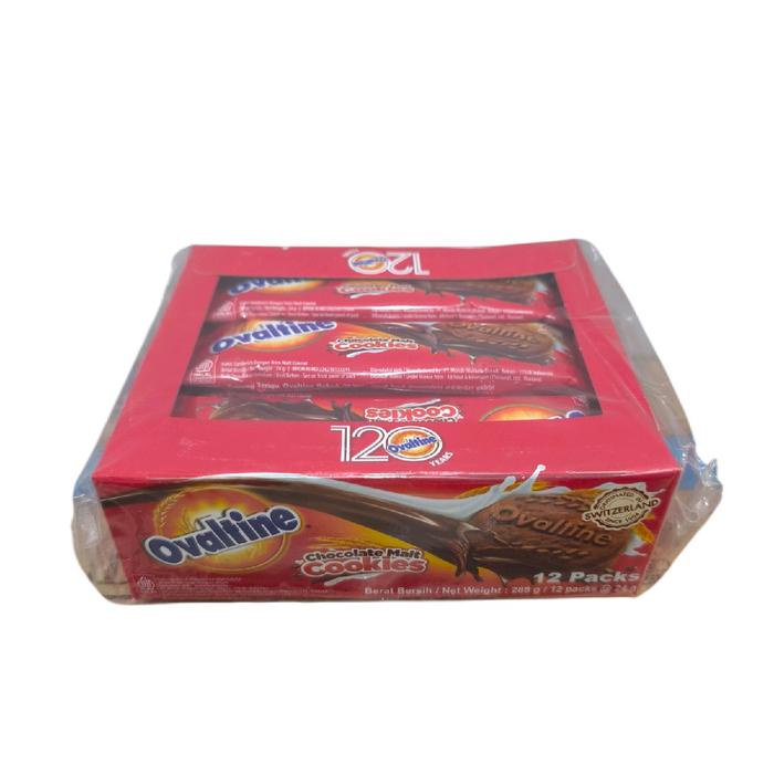 

OVALTINE COOKIES CHOCOLATE MALT isi 12pcs Biskuit