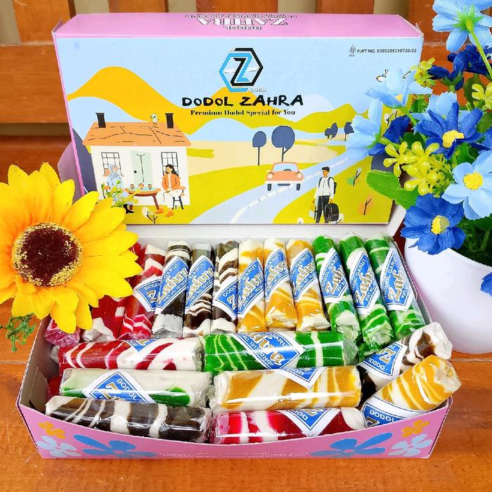 

Dodol Garut Zebra Pelangi 500gr Makanan Khas Garut Asli