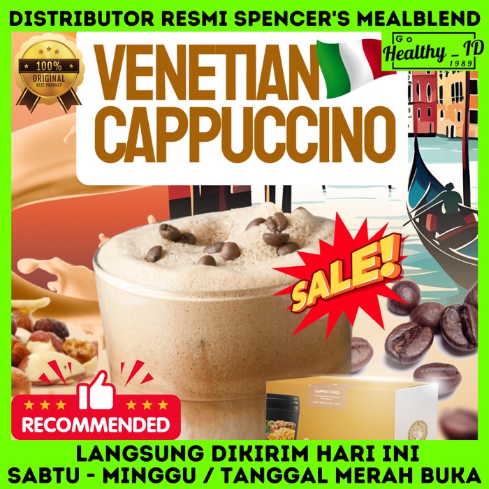 

Terbaru!! Promo!!! Spencer'S Mealblend Venetian Cappuccino / Spencers Meal Blend - (1 Box = 15