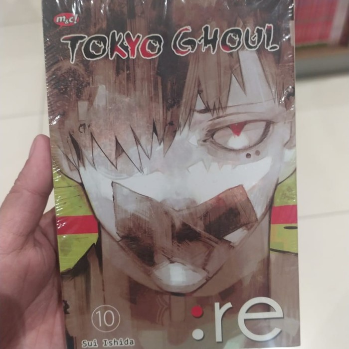 DISKON KOMIK TOKYO GHOUL RE VOL 10 SEGEL ORI RARE READYY