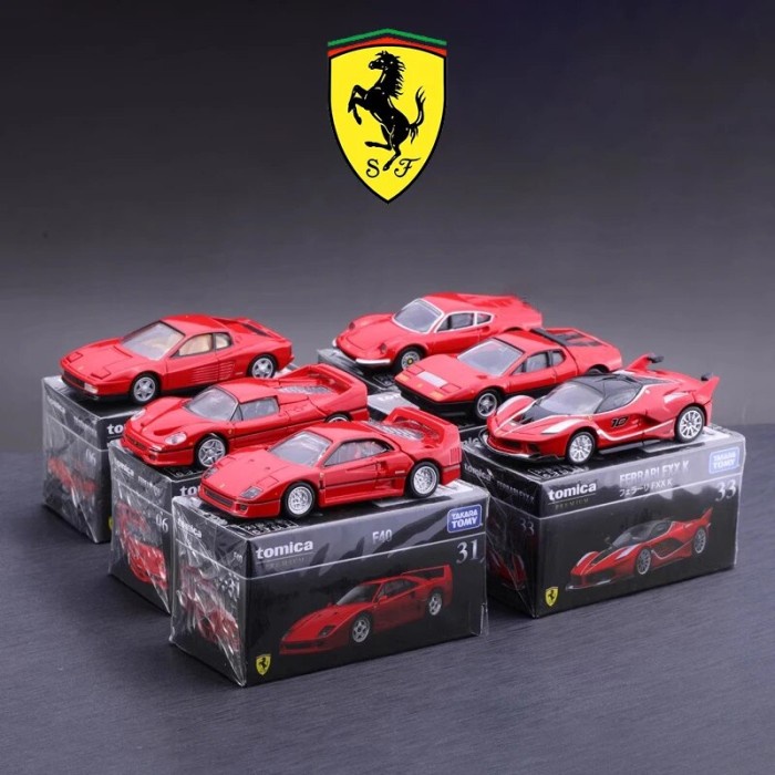 TOMY Ferrari F40 Roma SF90 SP3 Ferrari F8 ENZO F355 F50 Laferrari