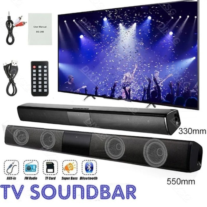 Wireless Bluetooth Sound Bar Speaker System Super Power Sound Speaker