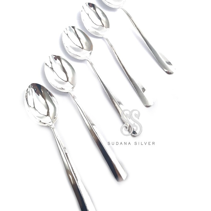 Sendok Perak Polos Sudana Silver Bali