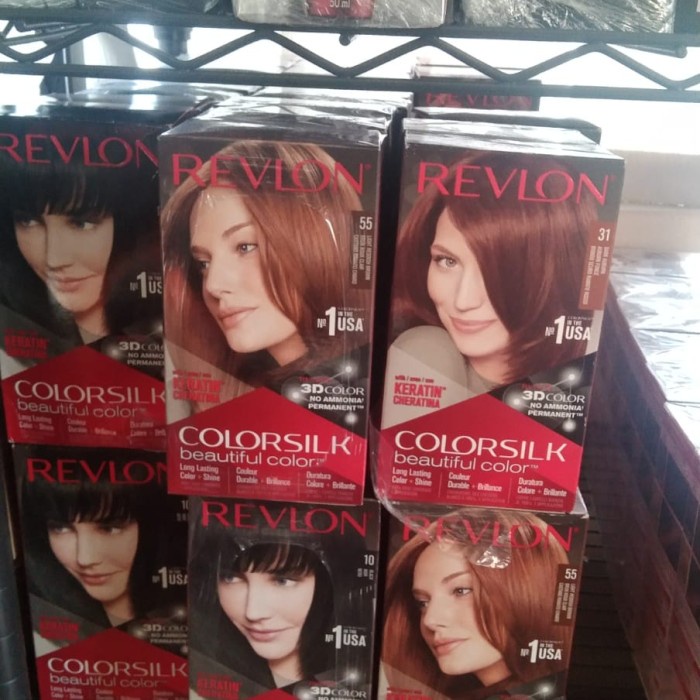 Revlon Hair Color Revlon Colorsilk Pewarna Rambut Revlon Cat Rambut
