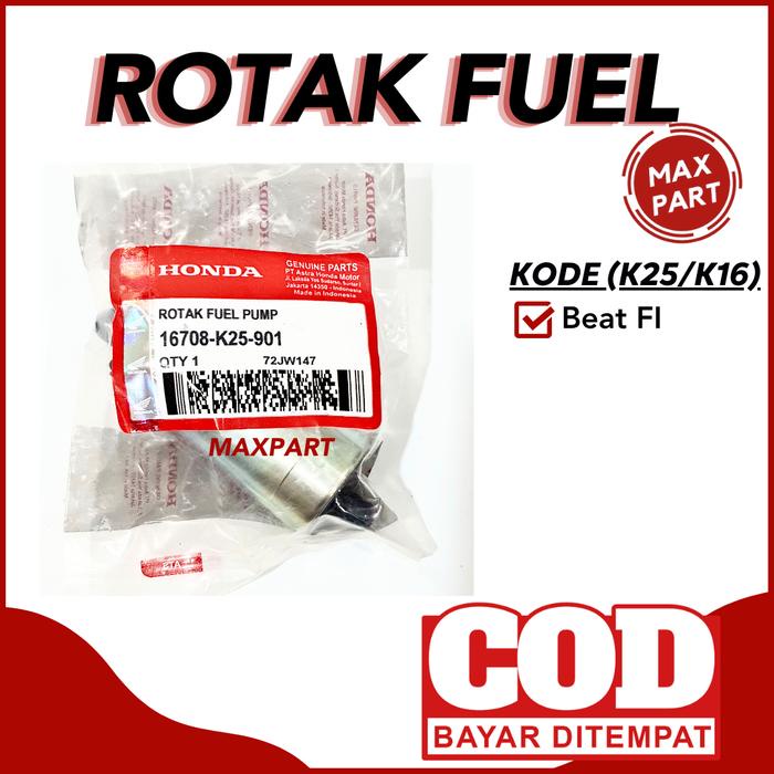 READY STOCK ROTAK FUEL PUMP K25 BEAT FI