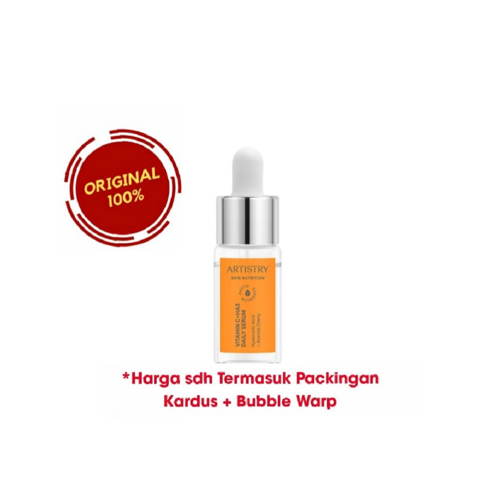 Amway Artistry vitamin C + HA3 daily serum Amway Original vitamin c wajah Artistry Original