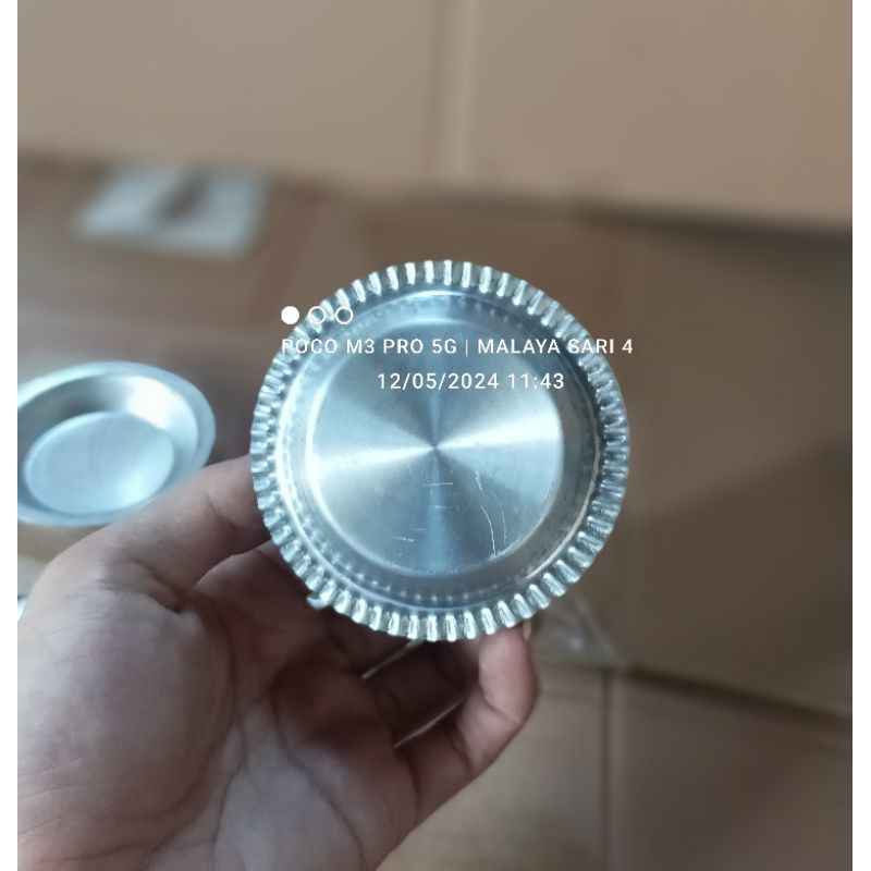 HJK 1set cetakan pie susu bali/penekan adonan pie susu bali gerigi/loyang kue pie