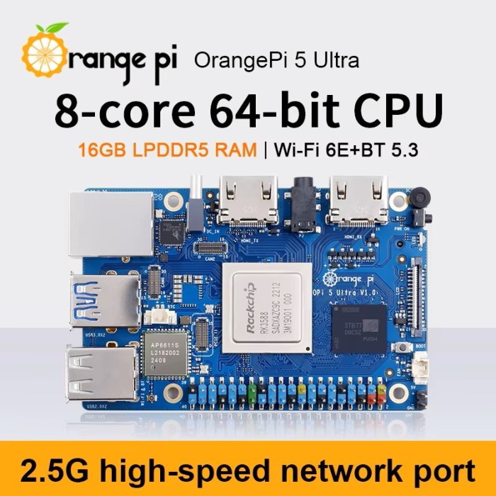 TERMURAH ORANGE PI 5 ULTRA - 16GB RAM