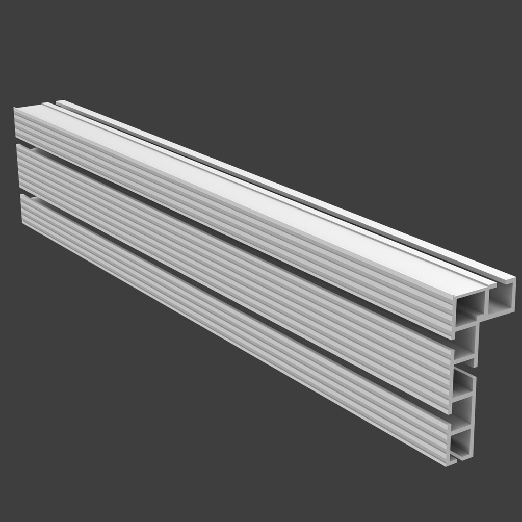 T Track Slot Sliding Brackets Woodworking Profile Fence - 400MM Aluminum Multi T-Track Fence for Rou