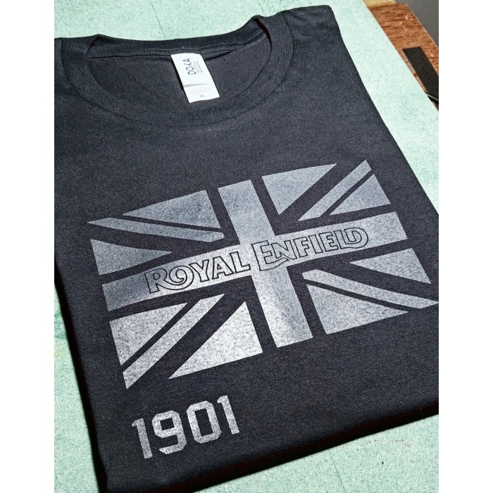 T SHIRT ROYAL ENFIELD BLACK EDITION