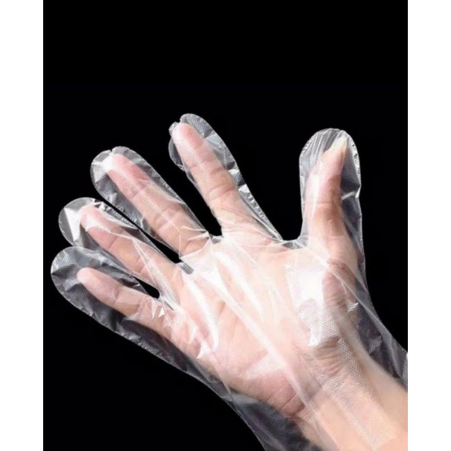 HJK sarung tangan plastik ,hand glove isi 100 lbr,sarung tangan artisan isi 100lbr