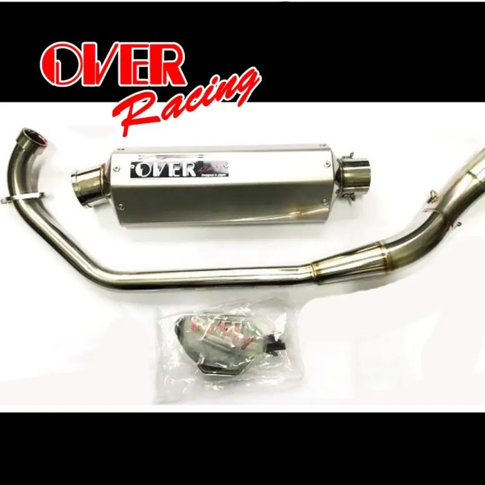 Knalpot Full System TT Formula Honda CB 150R OVER Racing Asia Webike