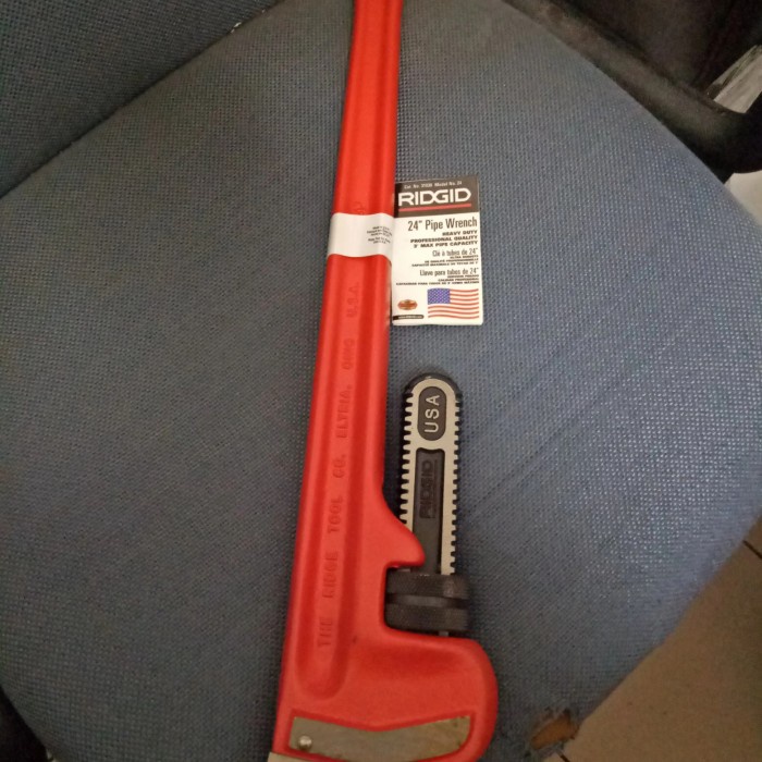 Kunci pipa Ridgid 24 inch USA