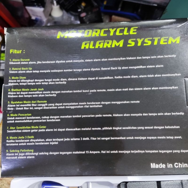 Discount Alarm Vinyx A1 Pro Ada Jeda Injeksi Asli Original Termurah