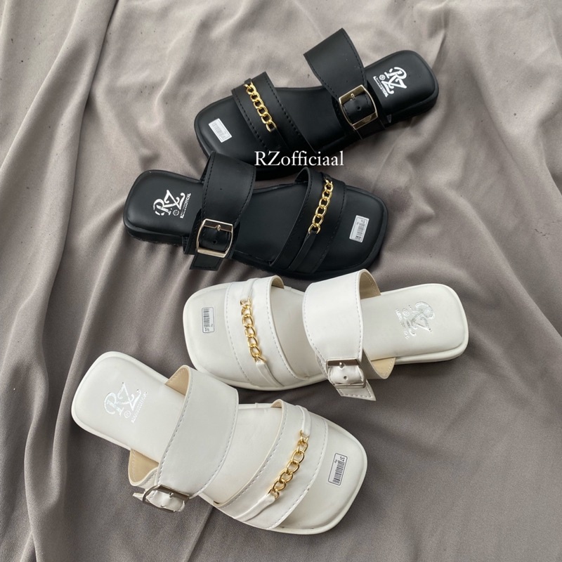 Gratis Ongkir Sandal Platform Wedges Wanita Sandals Sepatu Wanita Kekinian Empuk-Rz08