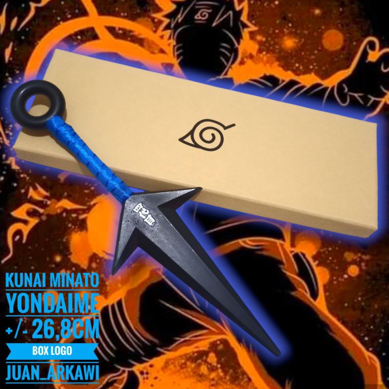 Premium Mainan Kunai Plastik Minato Yondaime Cosplay Naruto