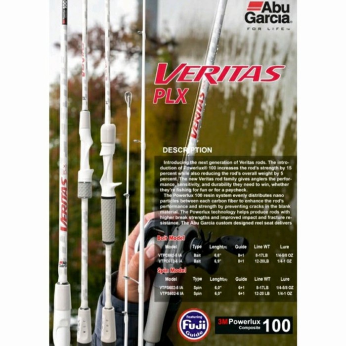 Joran Abu Garcia Veritas Plx - 662C / 692C - 602S - New