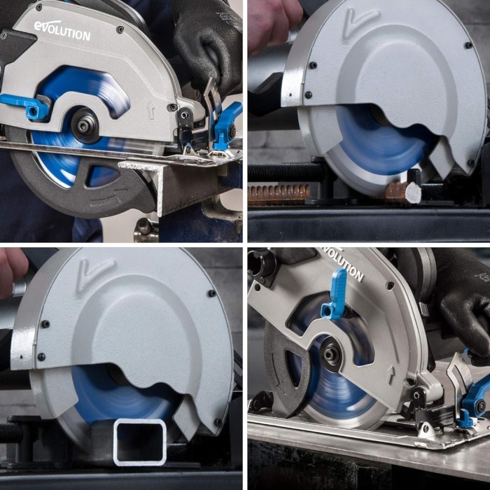 Circular Saw Blade Evolution 7-1/4 in. 40T 185BLADEST Steel & Metal