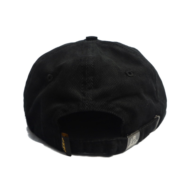 STRIVE ROPE HAT CORDUROY BLACK DEEPNEVE