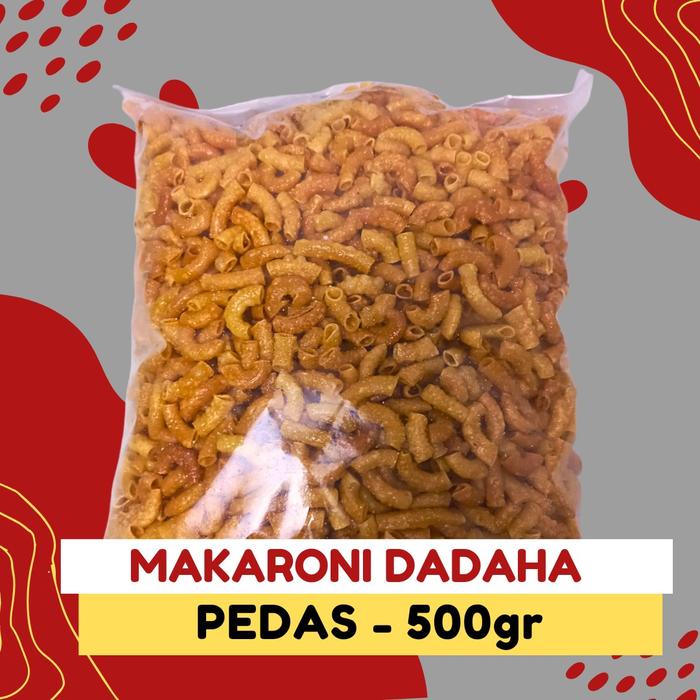 

Makaroni Gerbang Dadaha Pedas Gurih 500gram Makroni Snack Tasikmalaya