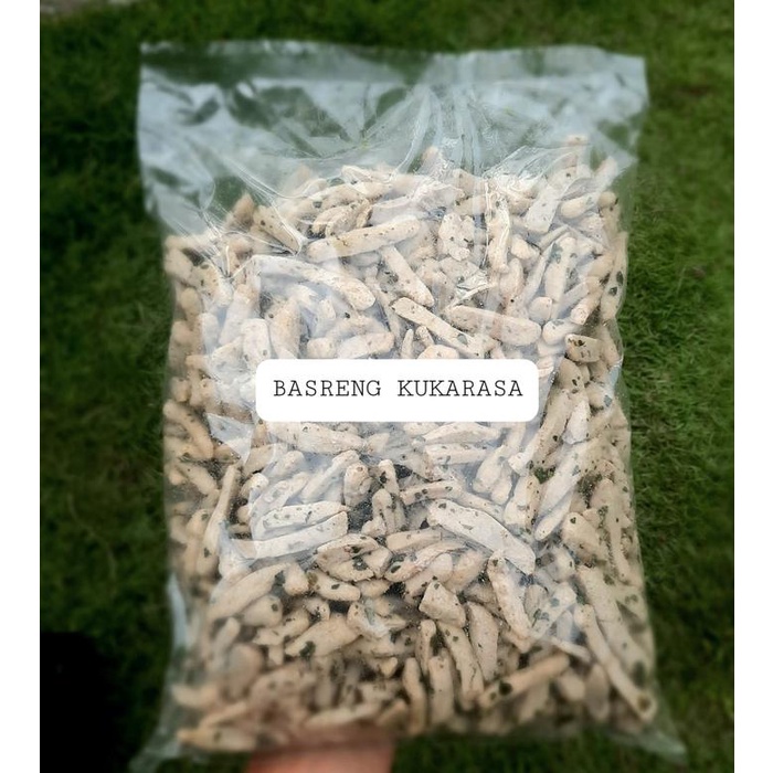 

basreng ORIGINAL asin gurih daun jeruk 1 kg (kukarasa snack) Cemilan