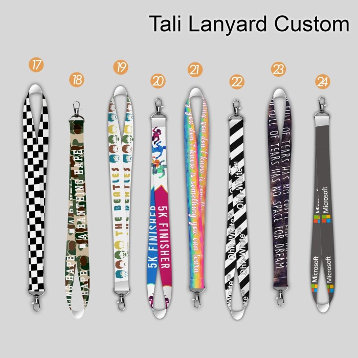 [tmr] - Tali Lanyard GANTUNGAN ID CARD TALI ID CARD LANYARD CUSTOM PRINT