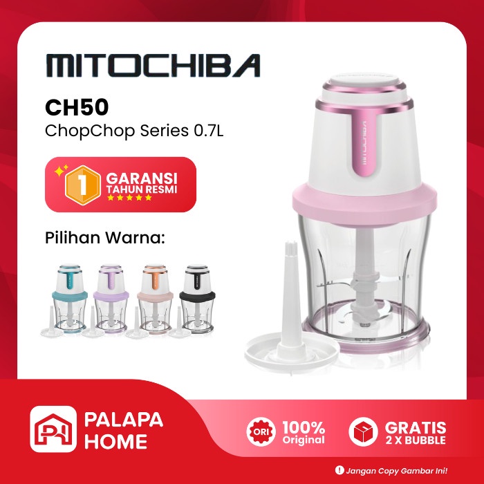 Chopper Mitochiba Ch 50 Coper Bumbu Blender Daging Mito Ch50 Choper