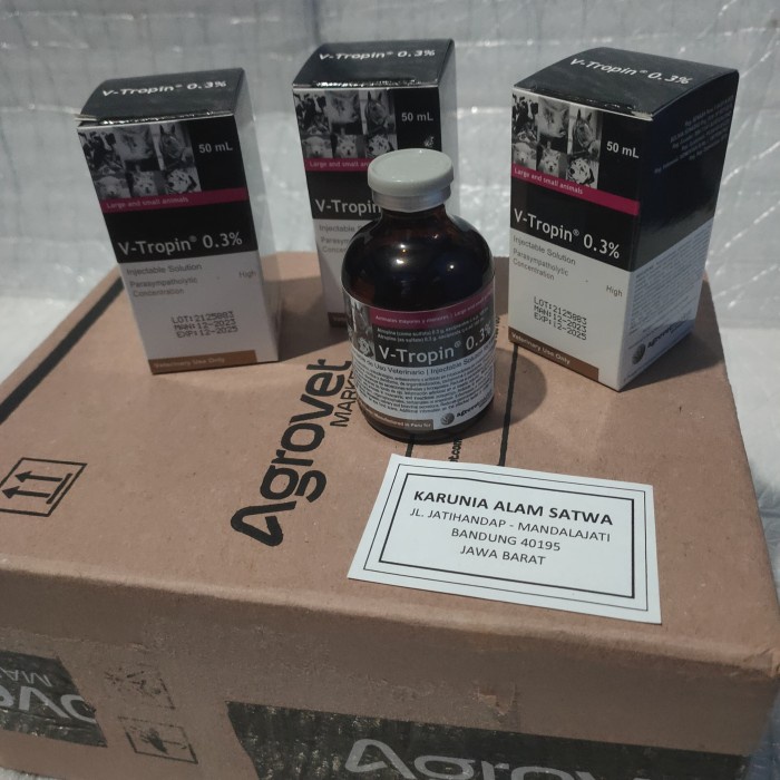 Ready Stock Vtropin 0.3% V-Tropin 0.3% 50 Ml