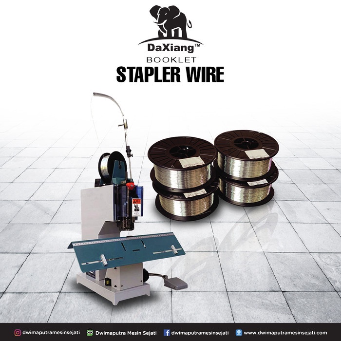 

Kawat Jahit Buku / Booklet Stapler Wire