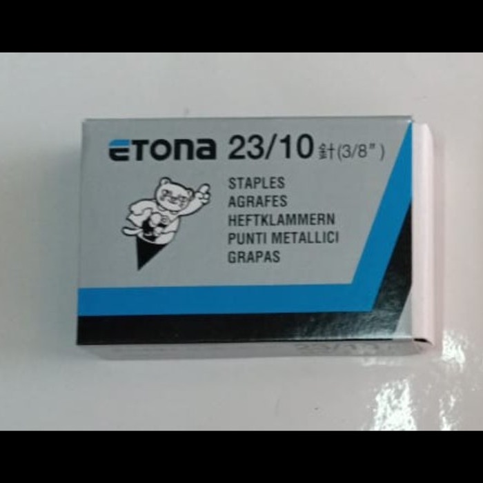 

TERLARIS! isi stapler / isi staples etona 23/10