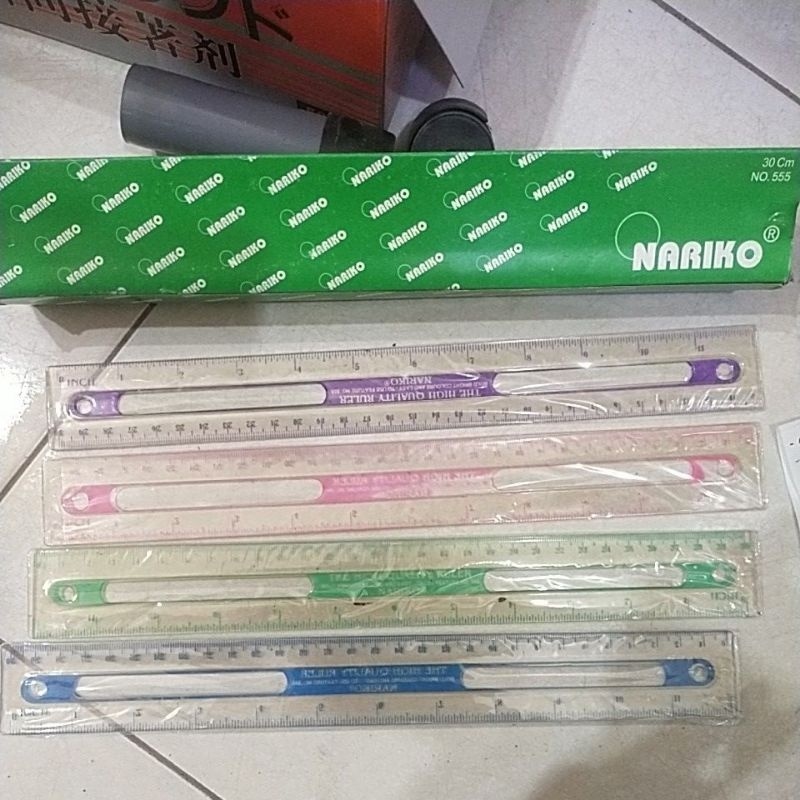 

(24 buah) MISTAR TERMURAH NARIKO GROSIR 30 CM