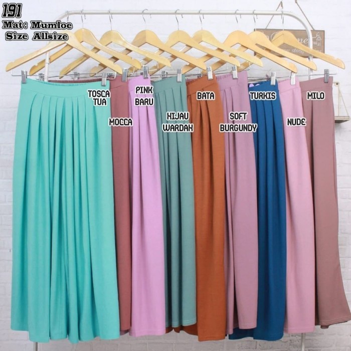 CELANA KULOT PANJANG WANITA ROK CELANA KULOT MUSLIM